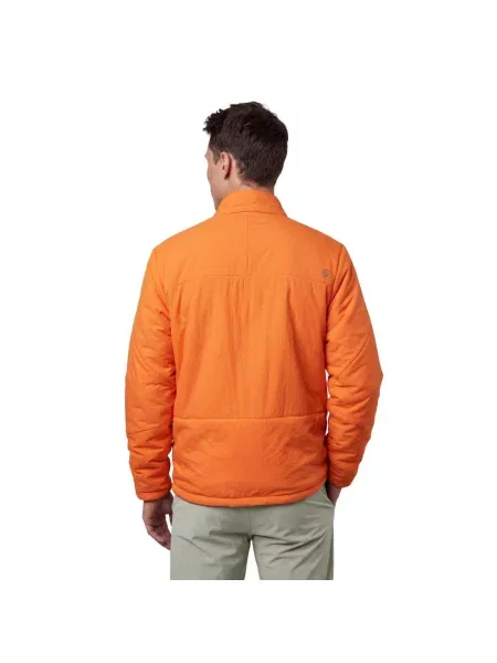 Lekka ocieplana kurtka trekkingowa Siroko Triglav Orange pomarańczowa
