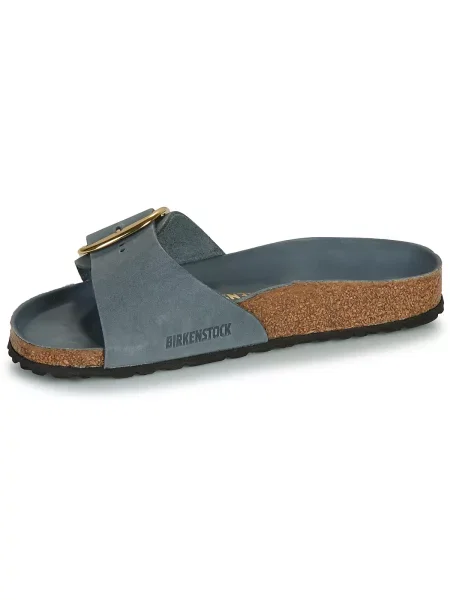 Birkenstock Šľapky Madrid Big Buckle Hex Sivá modrá