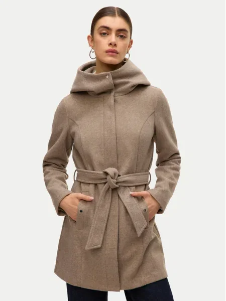 Vero Moda Преходно палто Popliva бежов
