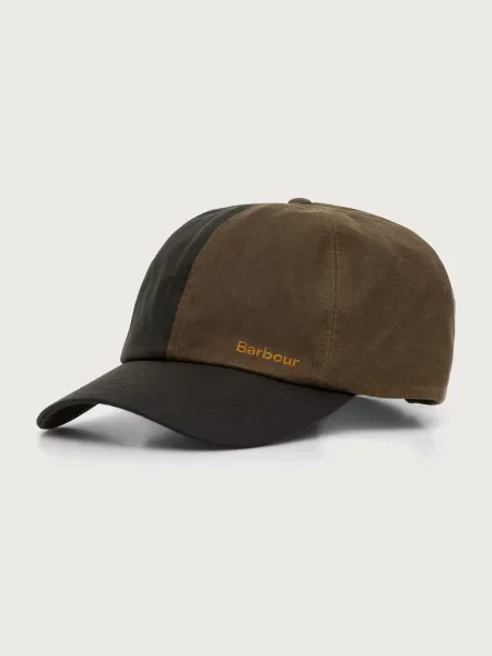 Barbour baseballová čepice zelená