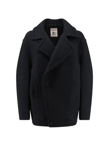 Palton Semicouture cu rever gri