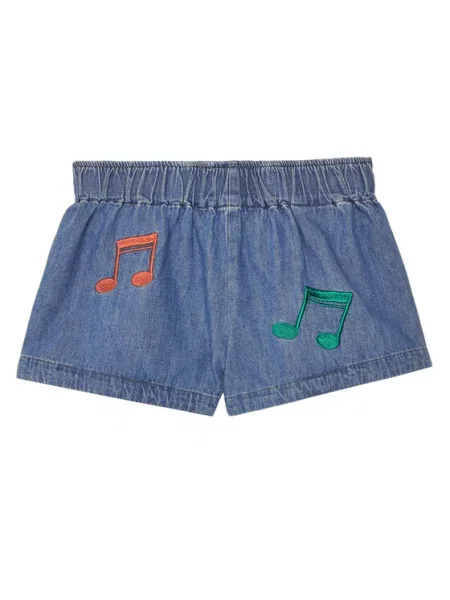 MINI RODINI Τζιν σορτσάκια μπλε
