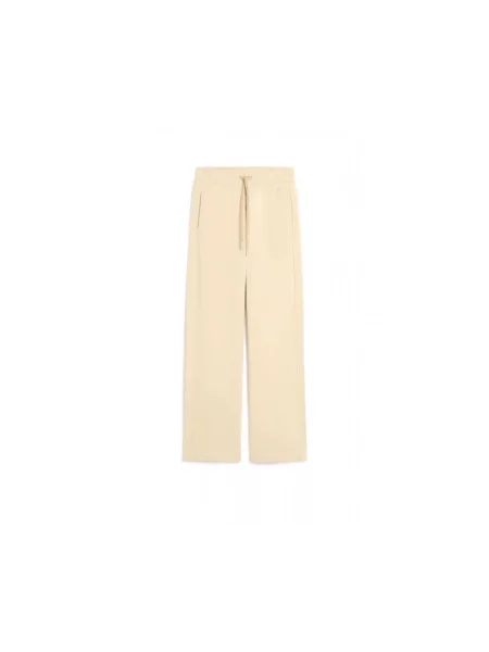 Spodnie Weekend Max Mara beżowe