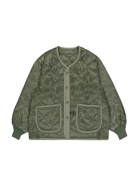 Alpha Industries Kurtki Mężczyzna M Kurtka Heritage Olive Line ALS zielony