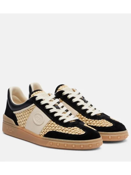 Sneakerși Valentino Garavani din piele negru