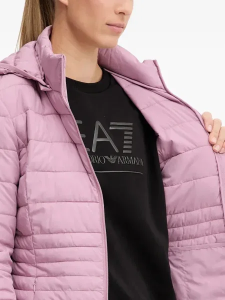 Geacă Ea7 Emporio Armani roz