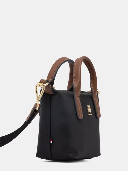 Geantă shopper Tommy Hilfiger negru