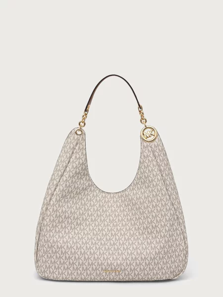 Geanta hobo Michael Michael Kors bej