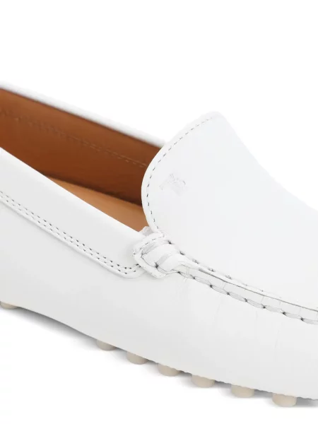 Loafersy Tod's białe