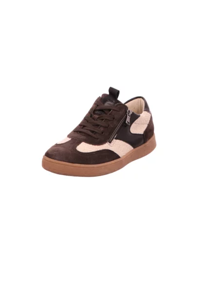 Sneakersy Waldläufer brązowe