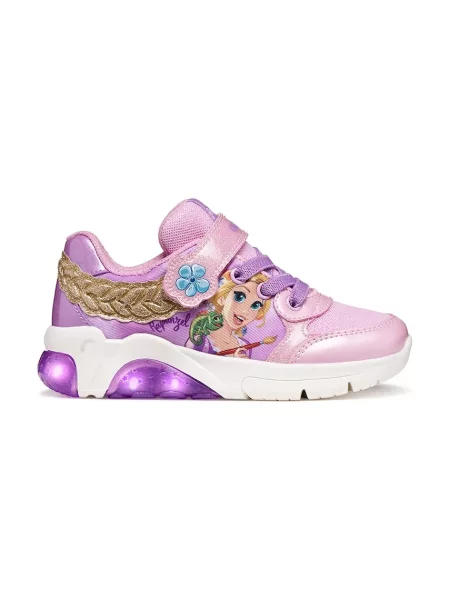Geox Детски маратонки FADINLIGHT x Disney Princess виолетово