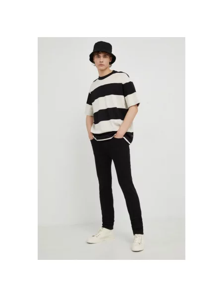 Levi's jeansy SKINNY czarne