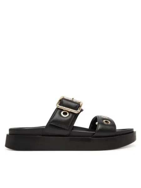 Inuikii Klapki Tilda Buckle czarny