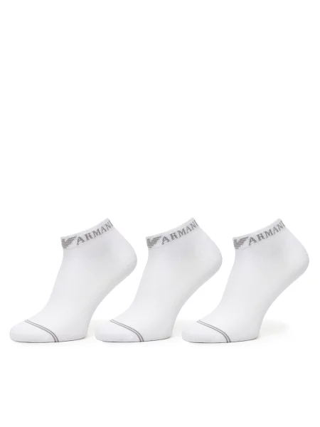 Κάλτσες κοντές Emporio Armani Underwear λευκό