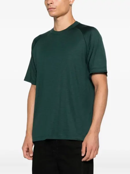 Tricou Zegna scurt verde