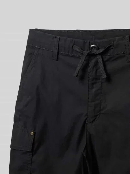 Szorty cargo o kroju regular fit z tunelem Champion czarne