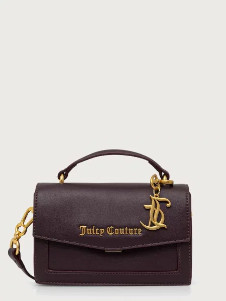 Juicy Couture crossbody kabelka dámska z imitácie kože Lily fialová