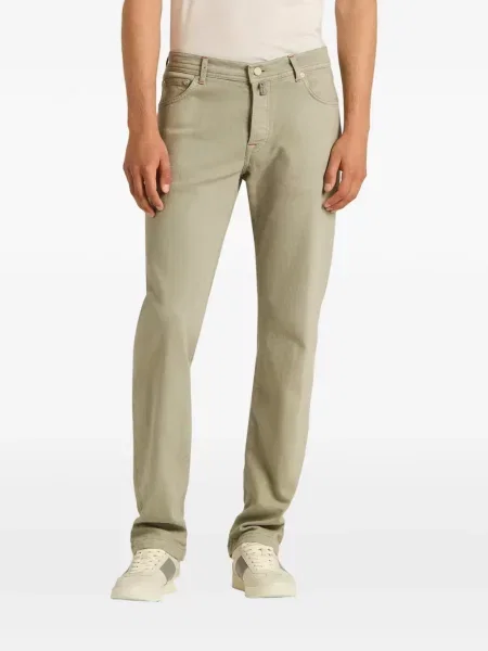 Blugi Kiton cu 5 buzunare stretch gri