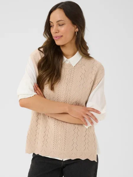 Cream Pulover CRGattie' bej