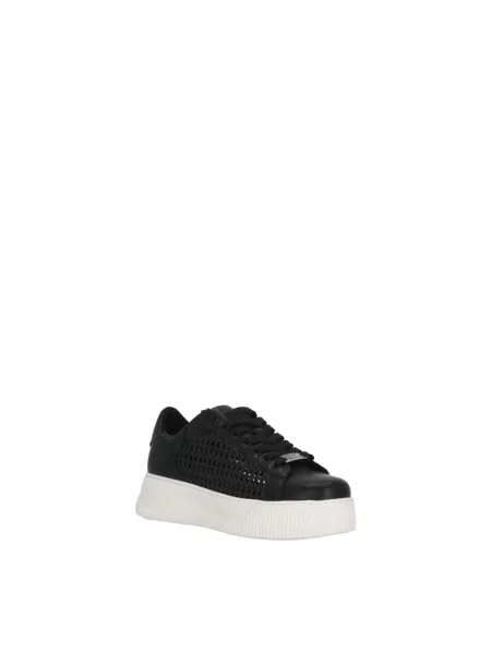 Sneakersy Cult skórzane czarne