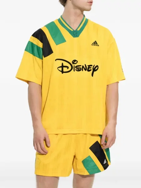 Tricou Adidas cu imagine galben
