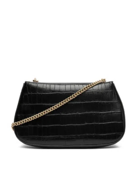 Táska Calvin Klein Ck Croc Conv Chain Medium Bag fekete