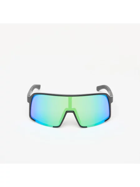 Sluneční brýle Horsefeathers Magnum Sunglasses Matt Black/ Mirror Green Universal černé