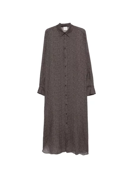 Rochie midi Alysi până la genunchi negru