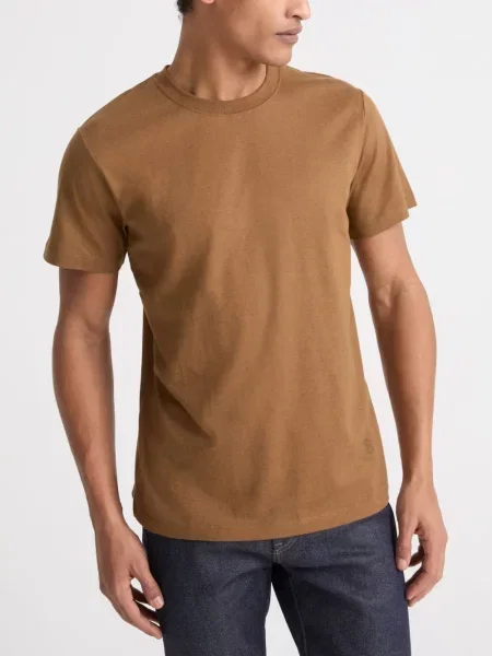 Tricou Yves Salomon din cașmir maro