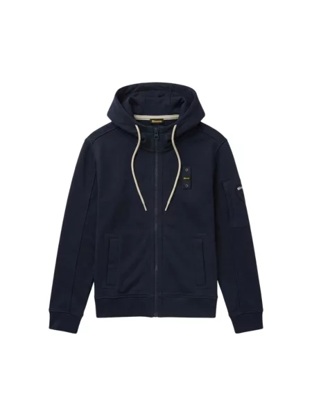 Bluza rozpinana Blauer niebieska