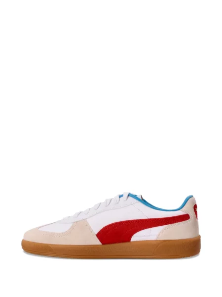 Sneakerși Puma Suede din piele alb