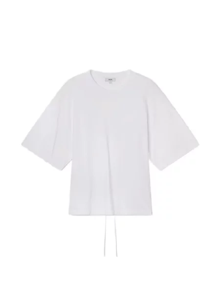 Koszulka Agolde koronkowa biała