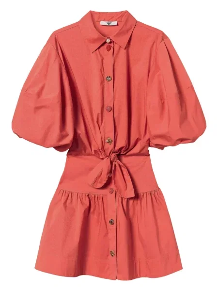 Sukienka Twinset garniturowa pomarańczowa