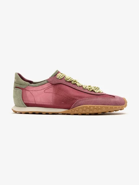Hoff BRIDGE SOLID MESH BERRY sneakers pentru femei din piele întoarsă roz
