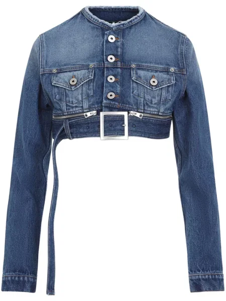 Geacă de blugi Jean Paul Gaultier albastru