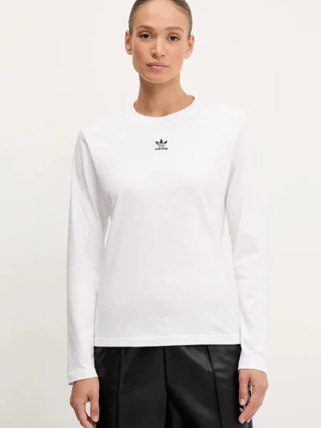 Adidas Originals longsleeve Essentials biała