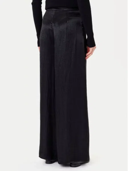 Marella Palazzo kelnės William Wide Leg juoda