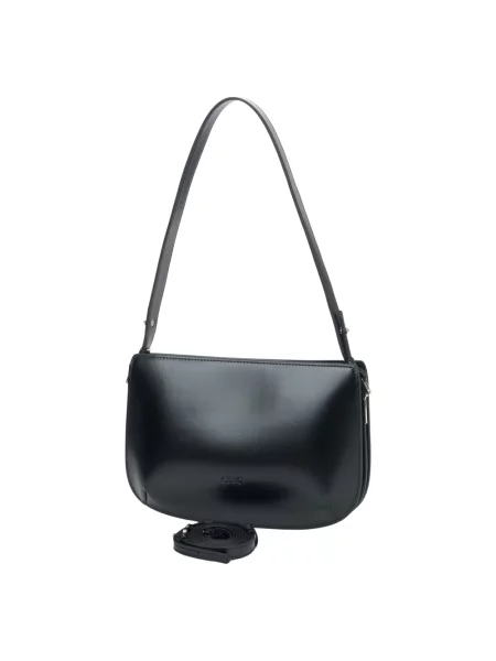 Torebka skórzana Estro skórzana elegancka czarna