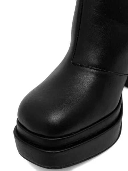 Botine Buffalo cu platformă negru