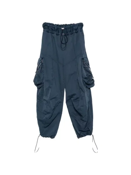 Pantaloni cargo The Attico albastru