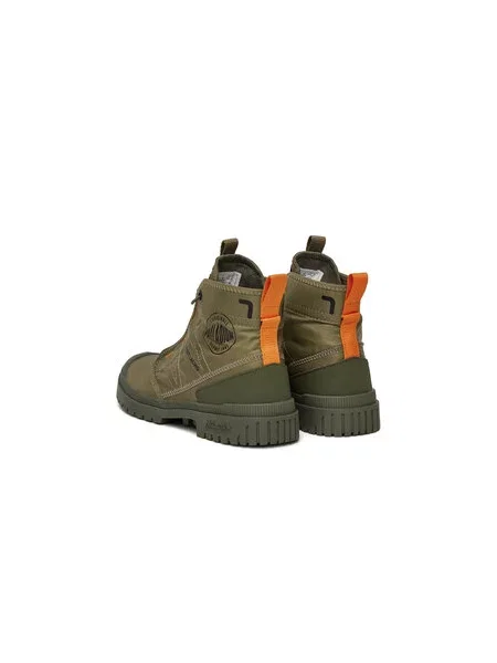 Boty Palladium Travel HI Dusky Green zelené