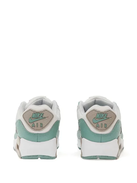 Semišové běžecké tenisky Nike Air Max 90 z peří bílé