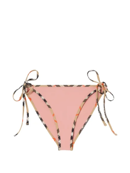 Bikini Burberry w kratkę różowy
