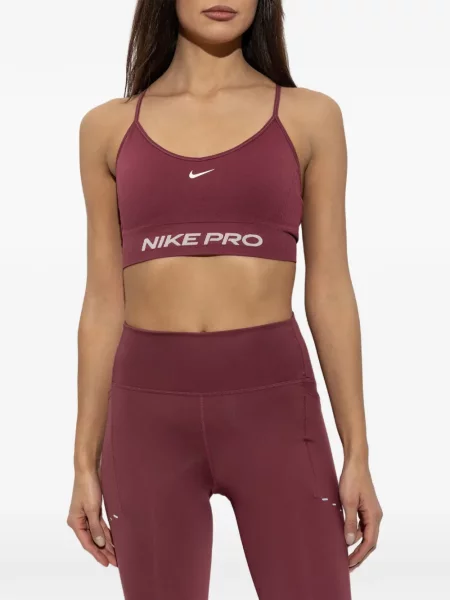 Sweter Nike na siłownię z nadrukiem szary