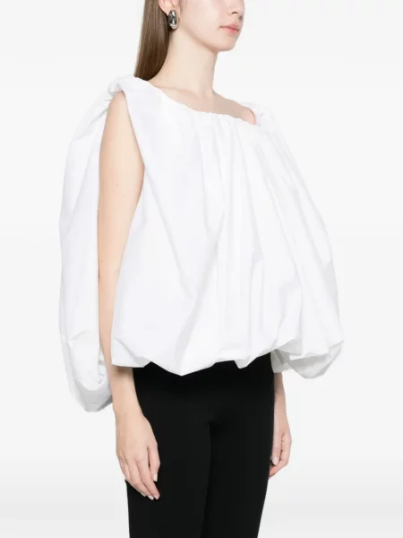 Top Jacquemus alb