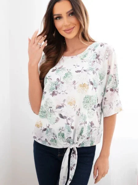 Bluză Kesi Włoski alb