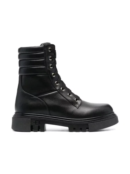 Buty do kostki Baldinini skórzane czarne