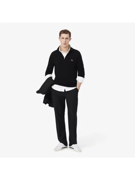 Lacoste Koszula Oxford Regular Fit biały