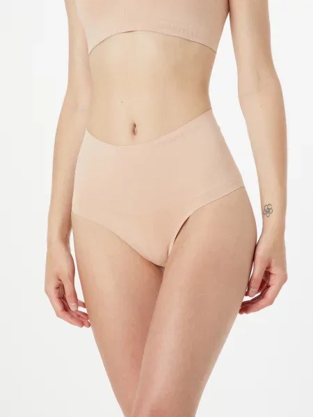 Klasične hlačke Chantelle bež