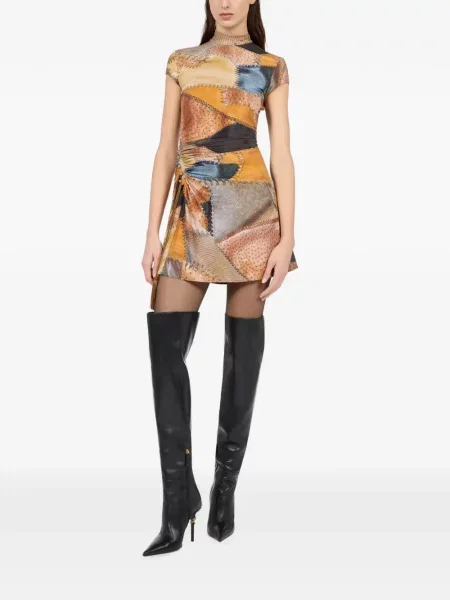 Rochie mini Roberto Cavalli cu imagine